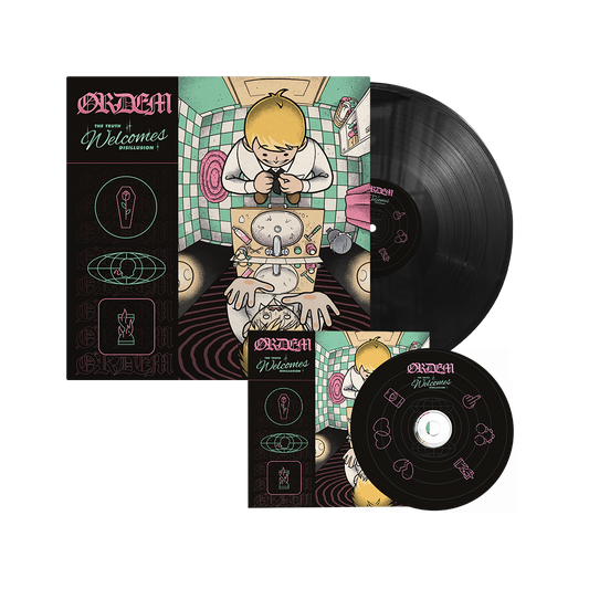 ORDEM - "The Truth Welcomes Disillusion" LP + CD