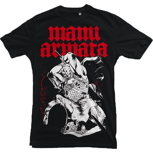 MANU ARMATA "Viking" Black T-shirt