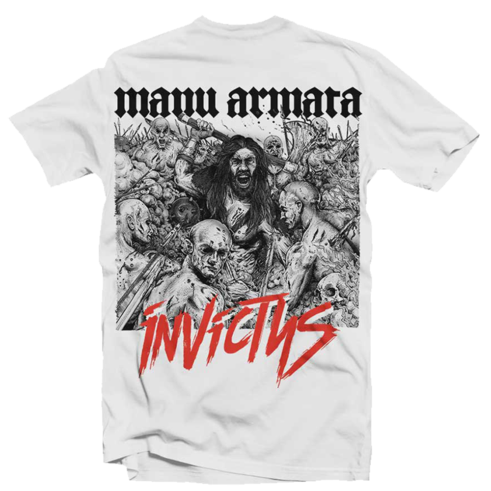 MANU ARMATA "Invictus" White T-shirt