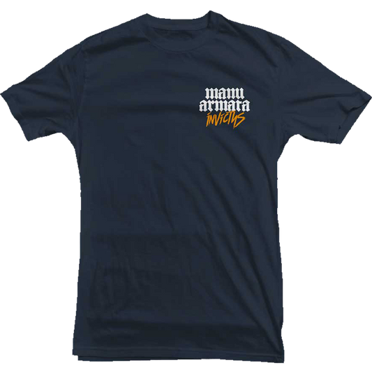 MANU ARMATA "Remain Radical" Navy T-shirt