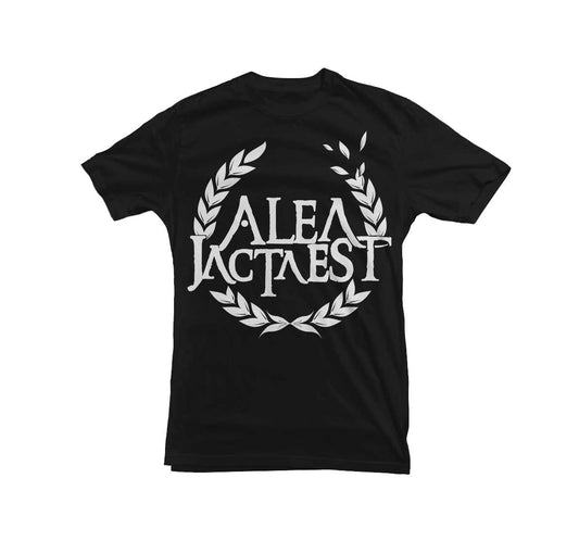 ALEA JACTA EST "Logo" Black T-Shirt