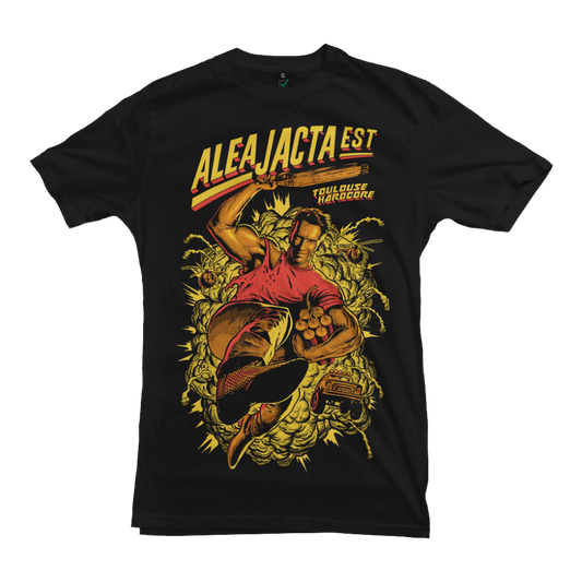 ALEA JACTA EST "Last Action Hero 2" Black T-Shirt