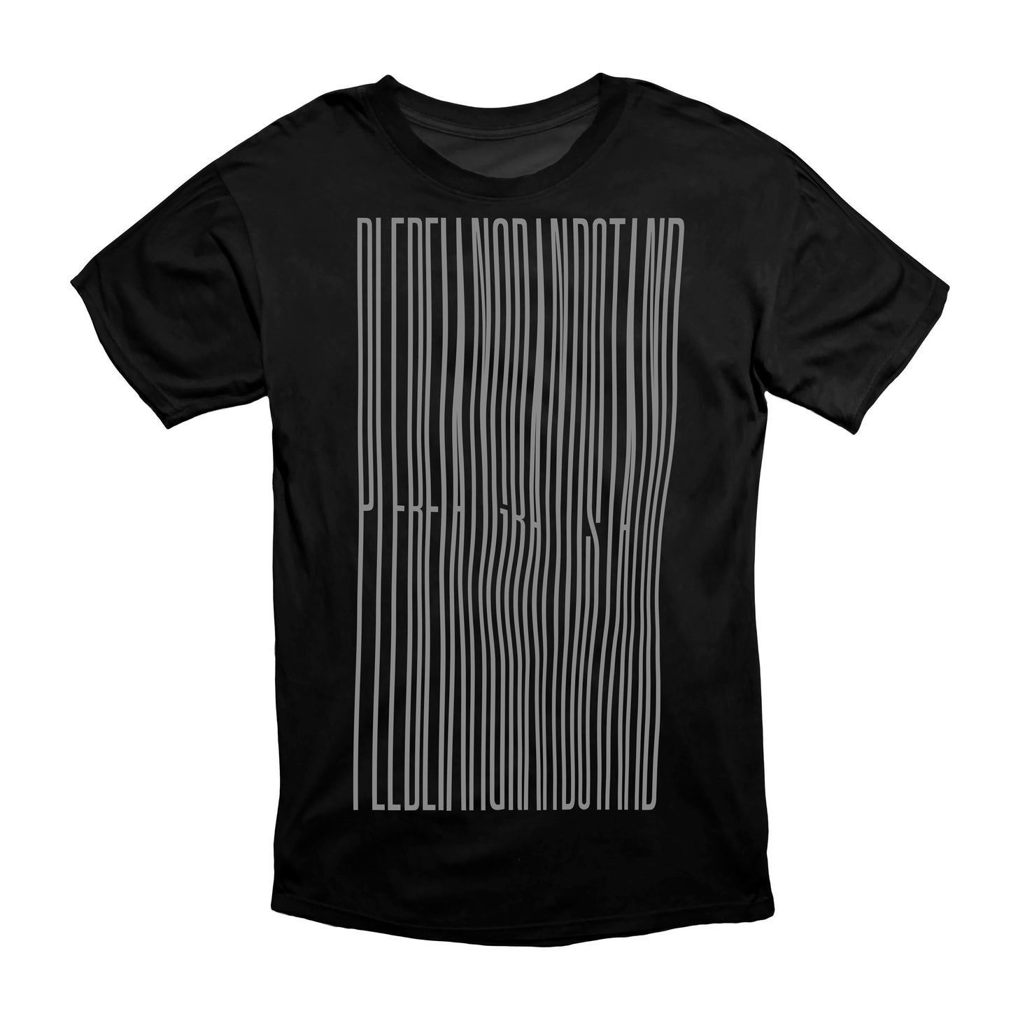 PLEBEIAN GRANDSTAND "NAUFRAGE" Black T-Shirt