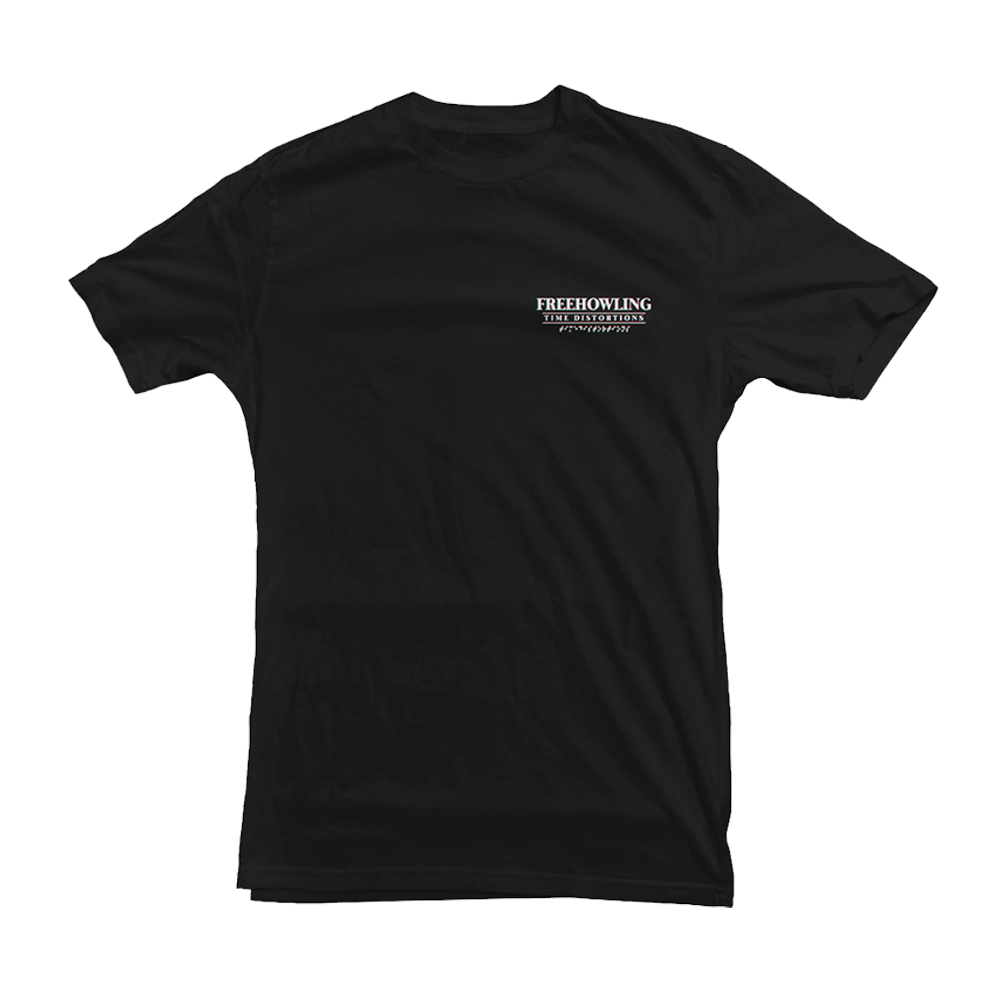 FREEHOWLING "Time Distortion" Black T-Shirt