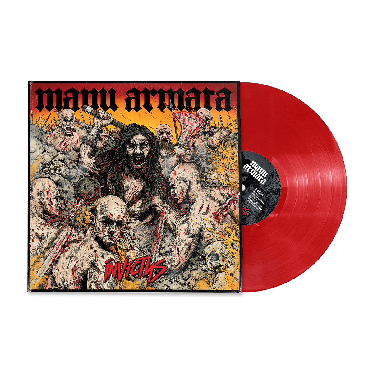 MANU ARMATA "Invictus" red LP